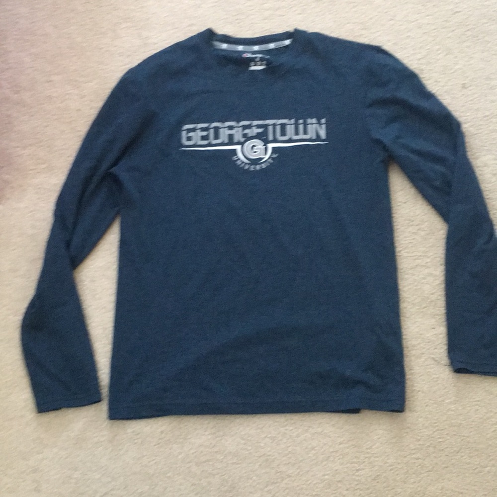 Georgetown Mens Small Longslewve T-shirt
